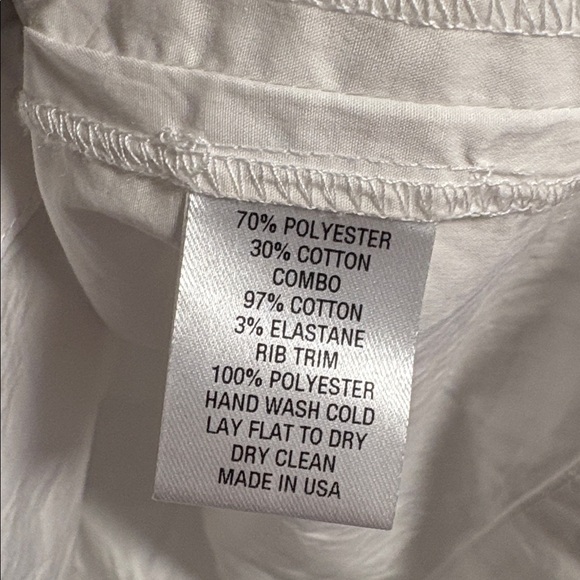 EUC [Pearl by Lela Rose] Poplin Embroidered Sweater Layer Combo Dress Women’s S - Picture 15 of 15